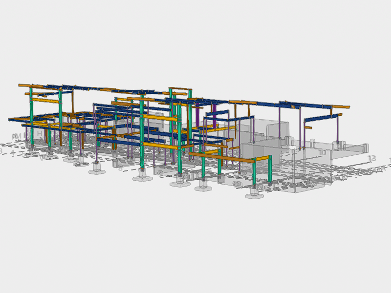 Park City Living - High-end custom home steel detailing and BIM Coordination Utah